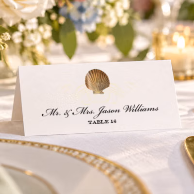Tented Place Card